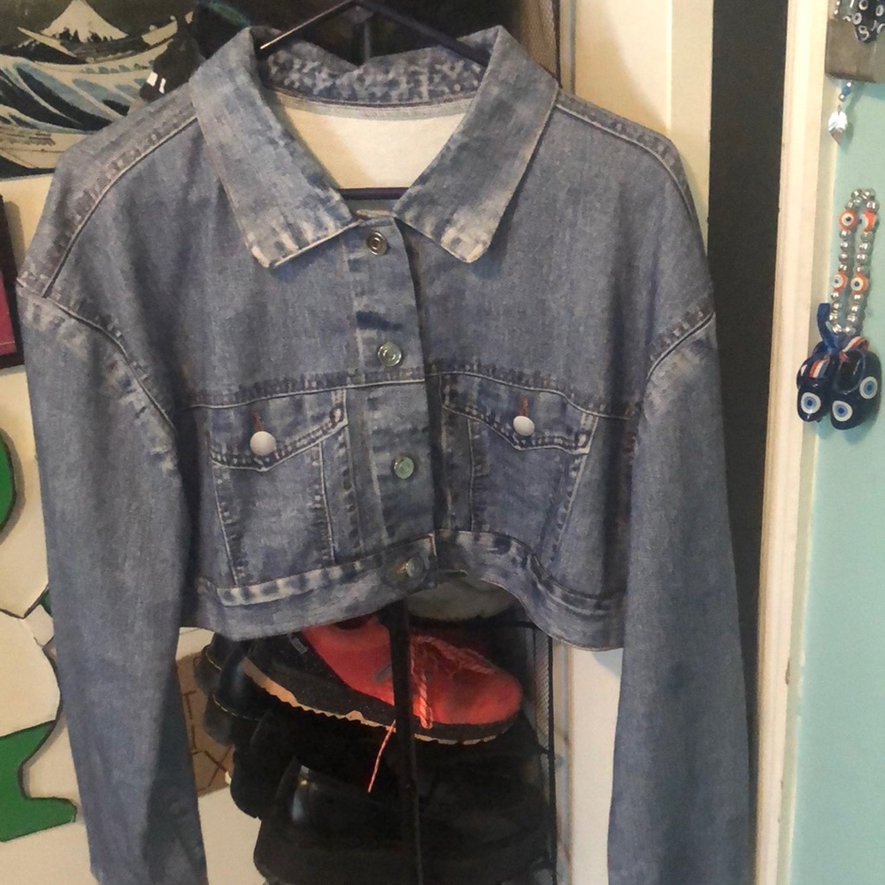 Cropped Jean jacket